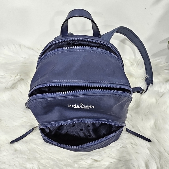 Kate Spade Karissa Nylon Backpack, Medium Navy - Picture 8 of 16